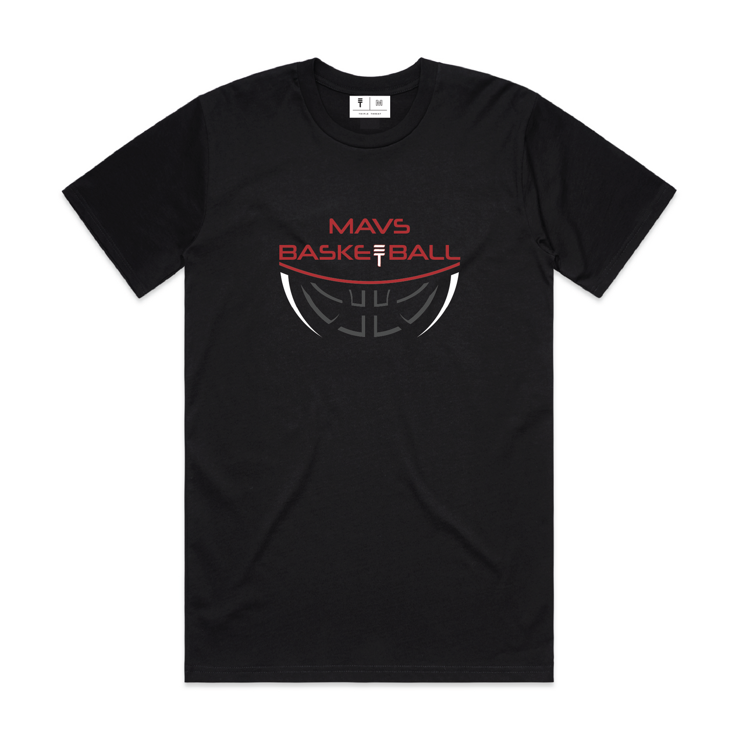 MAVS Basketball T-Shirt - Black