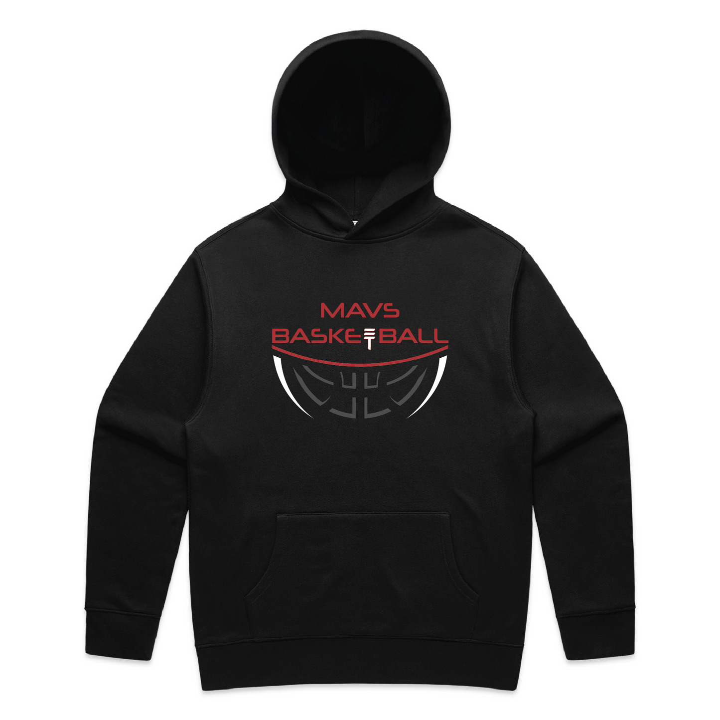 MAVS Basketball Hoodie - Black