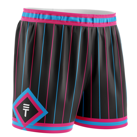 Diamond Shorts - Pink & Blue