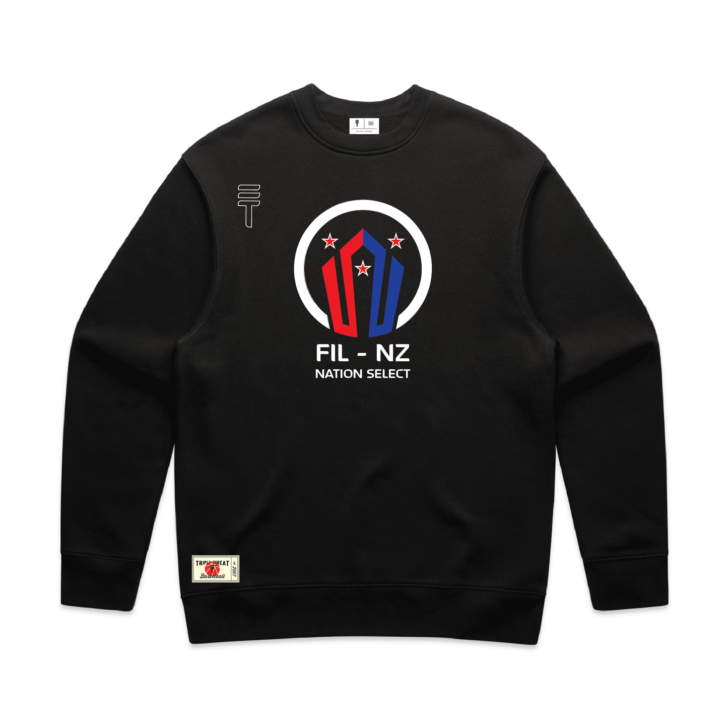 Fil - NZ Nation Select Crew Black