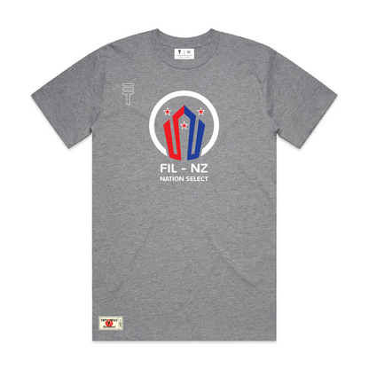 Fil - NZ Nation Select T-Shirt - Grey