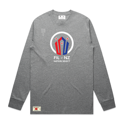 Fil - NZ Nation Select Long Sleeves - Grey