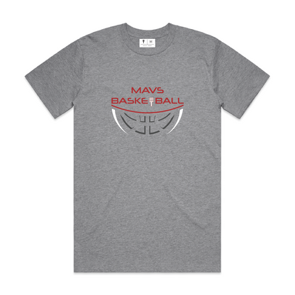 MAVS Basketball T-Shirt - Grey