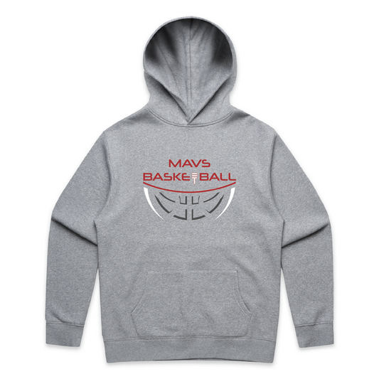 MAVS Basketball Hoodie - Grey