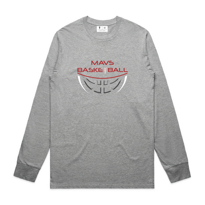 MAVS Basketball Long Sleeves - Grey