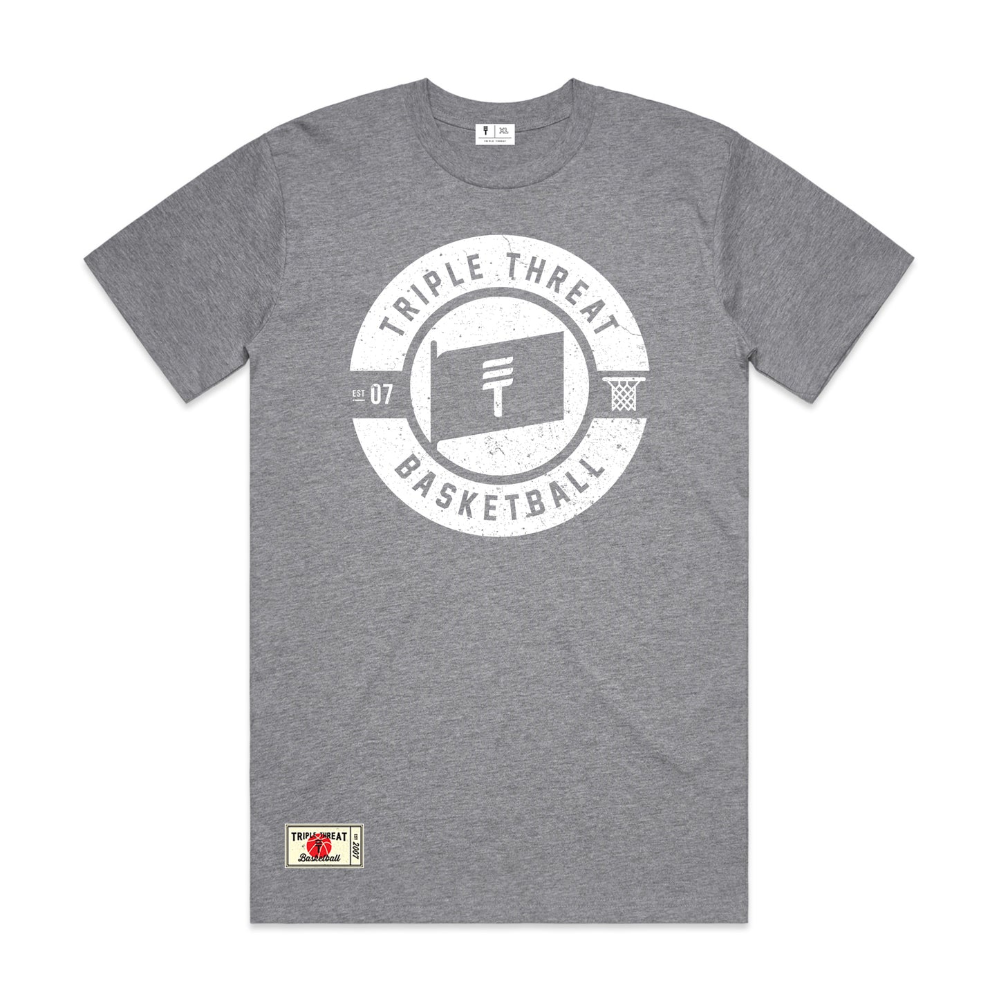 Vintage Marle T-Shirt - Grey