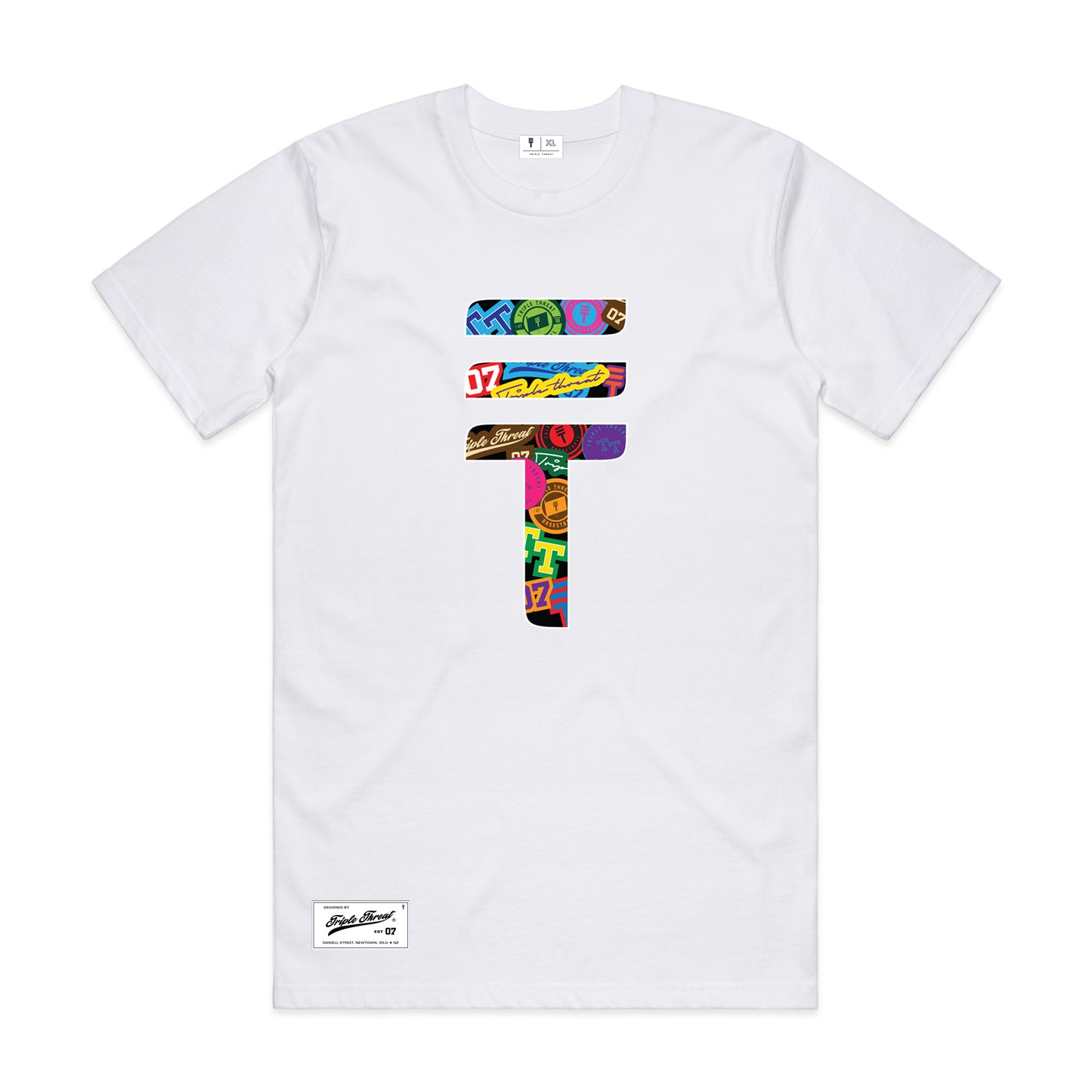 Sticker Bomb T-Shirt - White