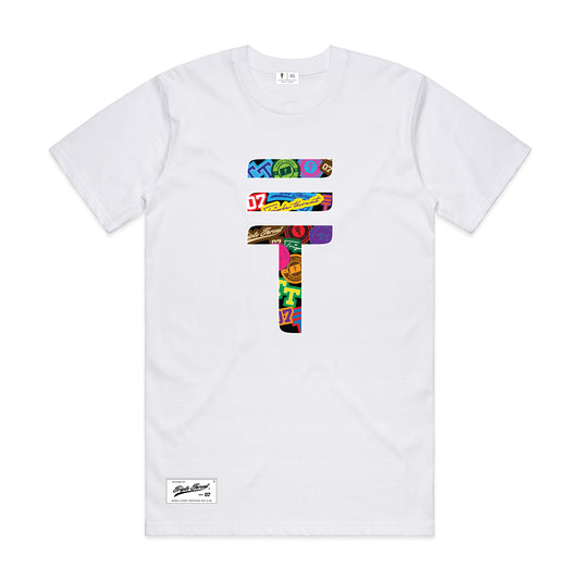 Sticker Bomb T-Shirt - White