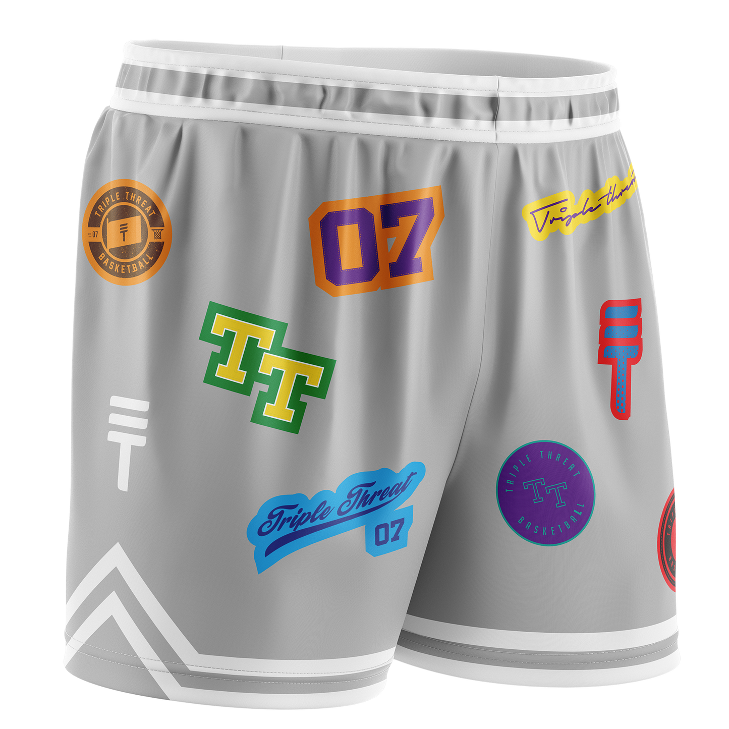 Logo Shorts - Grey