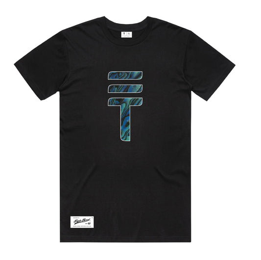 Paua T-Shirt - Black